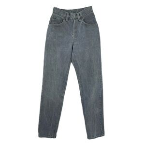 Levi’s Women’s Vintage 80’s High Rise Stonewashed Gray Button Fly Jeans